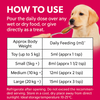 Petz Essentials Hair and Skin Nutrition for Dogs – 300ml | Omega 3, Biotin & Zinc Enriched Supplement for Healthy Skin & Shiny Coat | Vet Approved, Tasty & Easy to Feed
