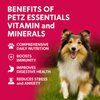Petz Essentials Vitamin & Minerals for Dogs – 300ml Oral Paste – Daily Multivitamin Supplement for Immunity, Growth & Vitality – All Breeds & Ages